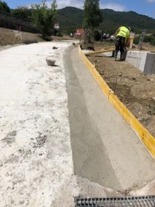 Siguen avanzando a buen ritmo los trabajos de construcción de la EDAR de Orotz-Betelu, en Navarra