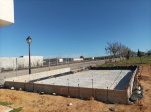 Avanzan a buen ritmo las obras de la nueva la ETAP de Humilladero, Málaga