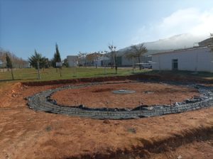 Avanzan a buen ritmo las obras de la nueva la ETAP de Humilladero, Málaga