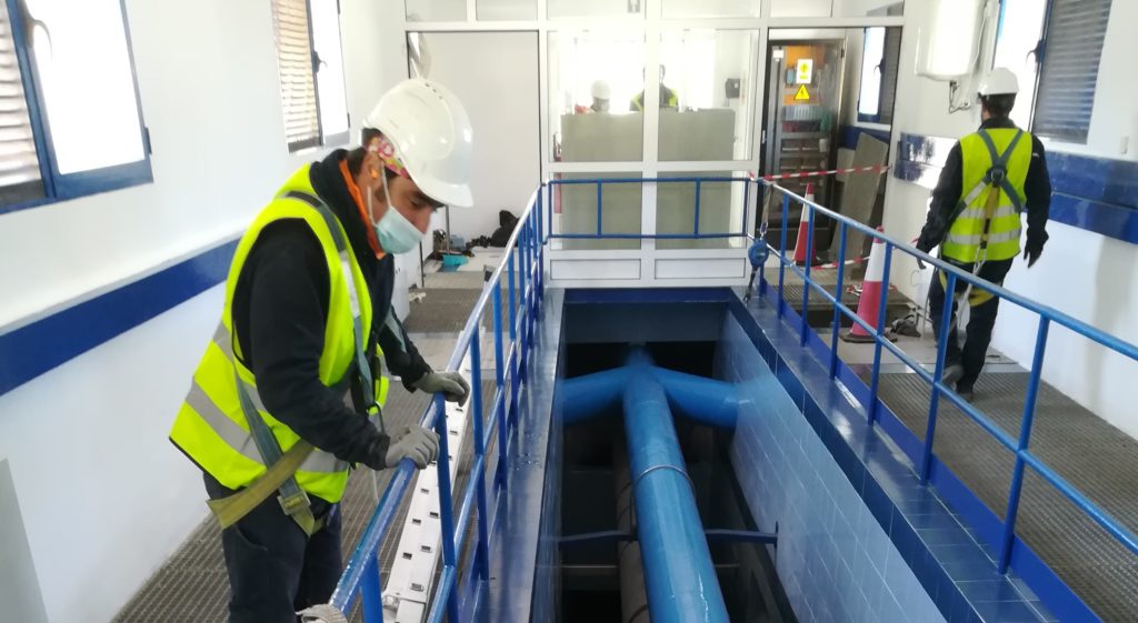 ETAP de Lanchas de Genil: obras de mejora y automatización del proceso de filtración de agua
