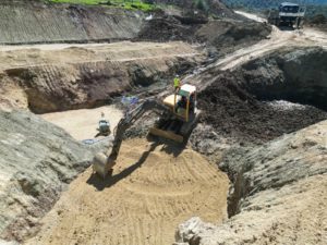 Las obras en la EDAR de Jimera de Líbar avanzan hacia la fase de cimentación y hormigonado