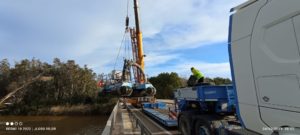 Comienza el mantenimiento fluvial del Río Ebro en el tramo de Mequinenza