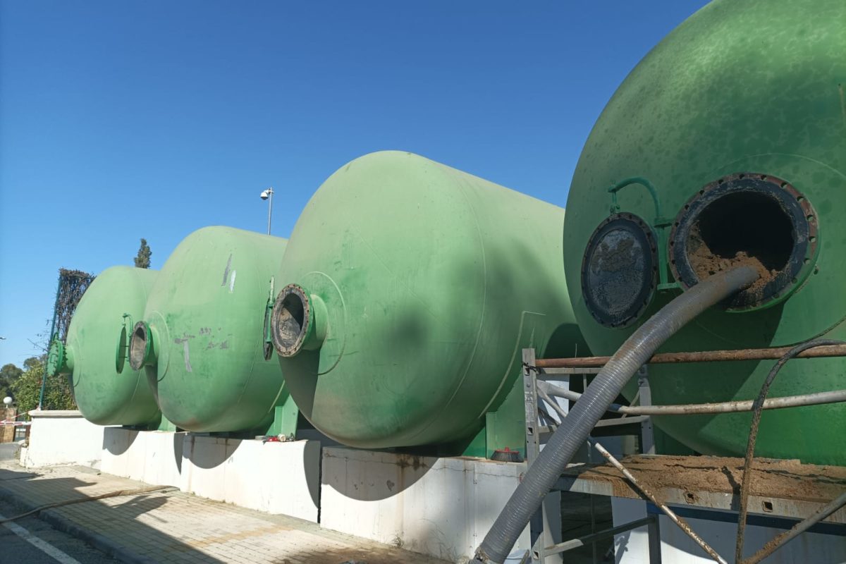 Mejora en las instalaciones de la instalación desaladora de Marbella (Málaga)