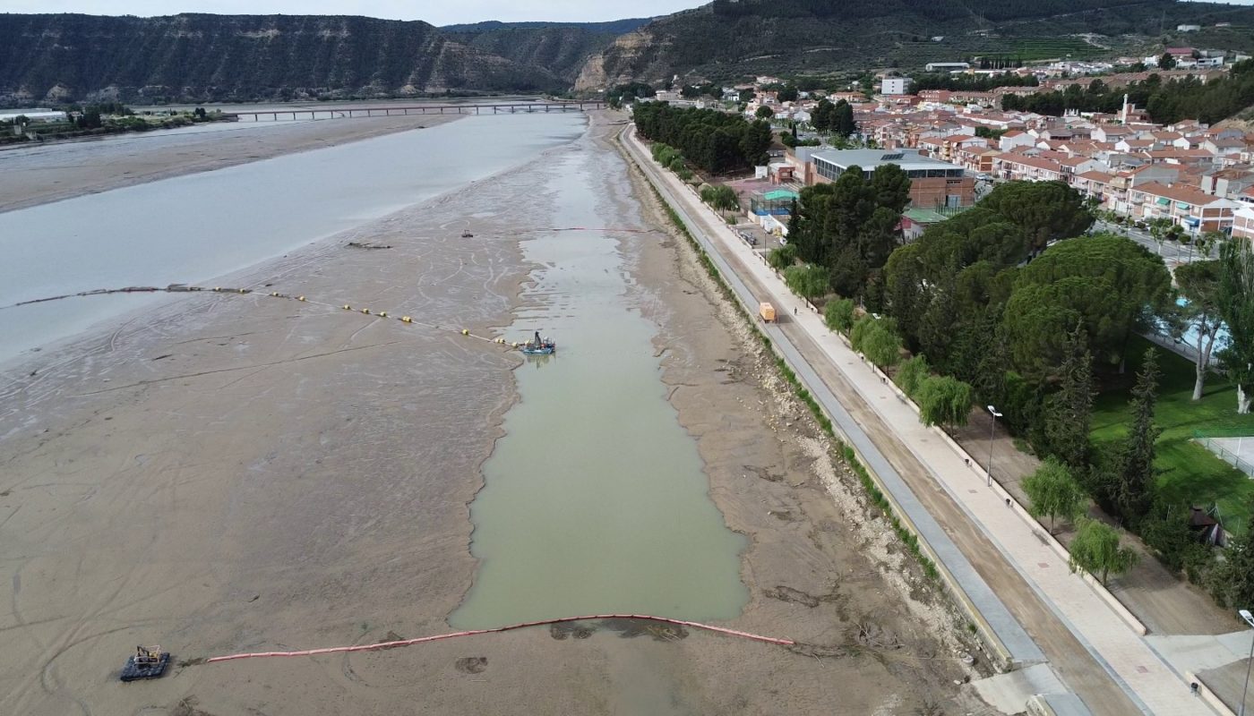 Mejora de la dinámica sedimentaria en el río Ebro. Tramo Mequinenza-Xerta