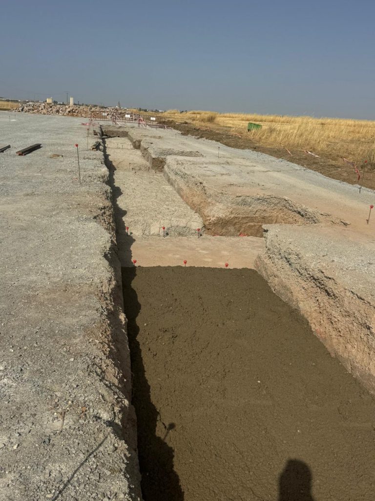 Avanzan las obras de la nueva planta de tratamiento de residuos orgánicos en Llerena (Badajoz)