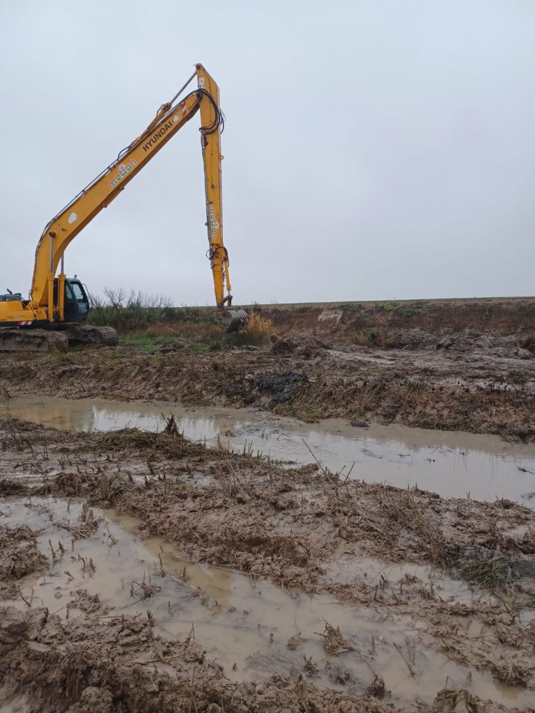 MAREA inicia las obras de restauración ecológica de la Laguna de Calderón Grande en Osuna