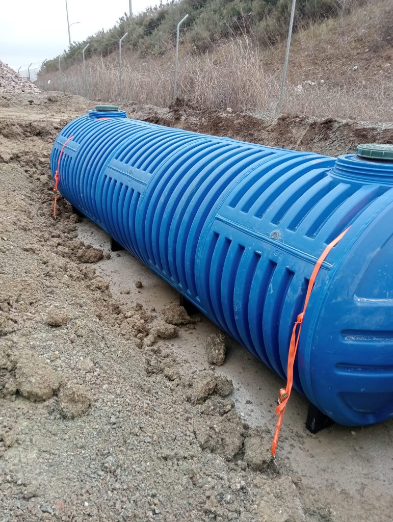 Avanzan las obras de la planta de tratamiento de FORS de Llerena con la ejecución de la cubierta e instalaciones auxiliares