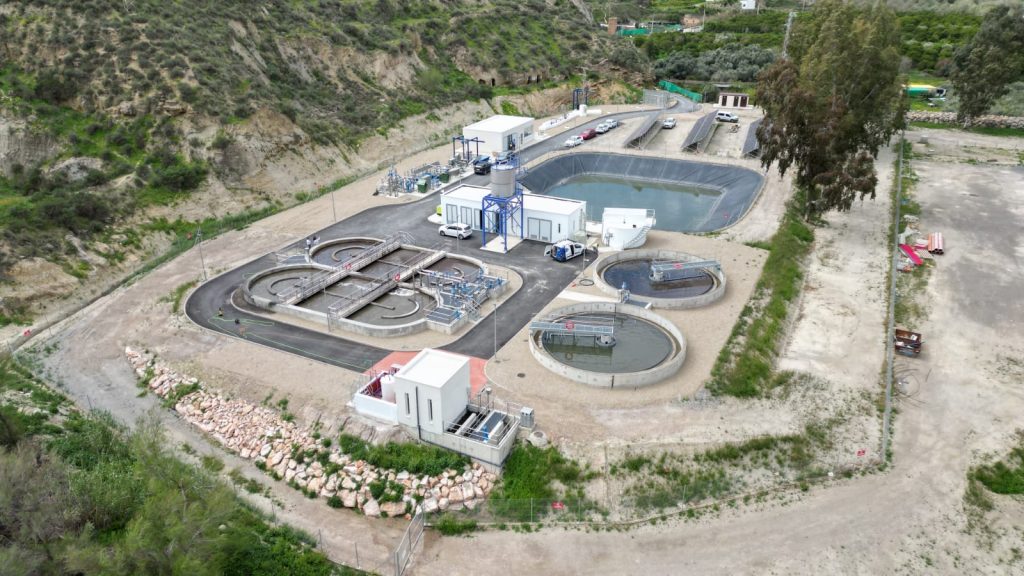 Arranca la puesta en marcha de la EDAR de Alhama que dará servicio a cerca de 8.000 habitantes