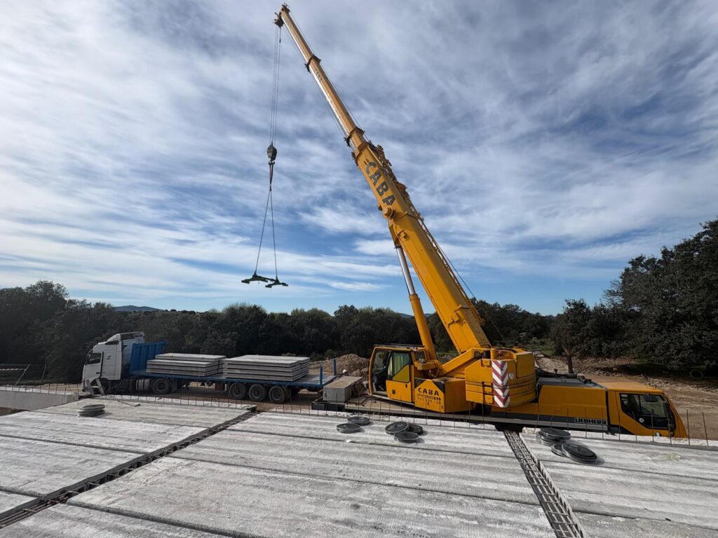 La UTE HELIOPOL-ATM, con participación de MAREA, avanza en la construcción del nuevo depósito de agua potable del río Ayuela